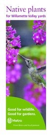 booklet cover with hummingbird sipping from currant flowers