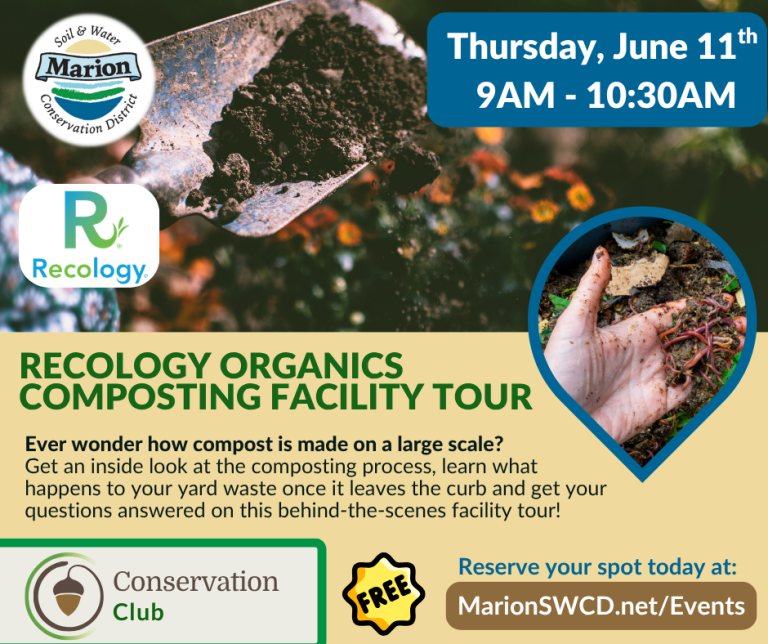 Compost Club Conservation Club: Recology Organics Compost Facility Tour - Marion SWCD